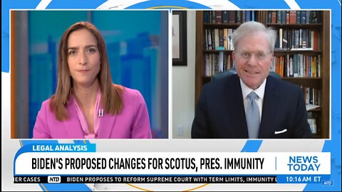 BIDEN'S PROPOSED CHANGES FOR SCOTUS, PRES. IMMUNITY