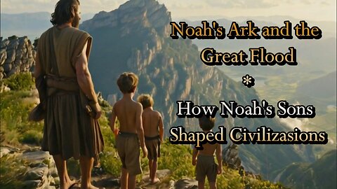 How Noah's Sons Shaped Modern Civilizations | The Untold Story of the Great Flood