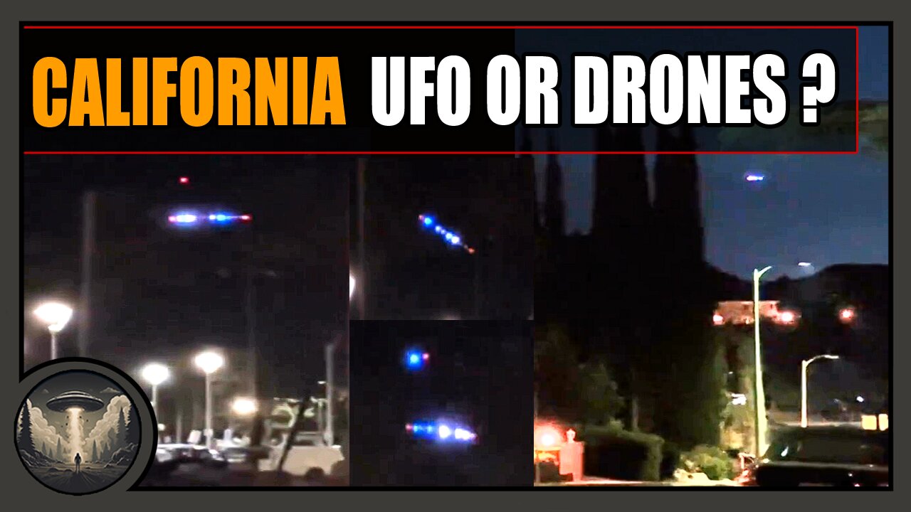 ( CALIFORNIA ) UFO or Drones ?