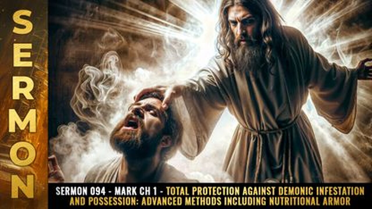 Sermon #094 - Mark Ch 1 - Total protection against demonic infestation & Possession