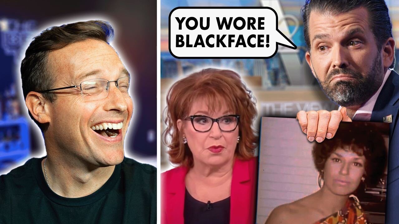 MELTDOWN! Don Jr. WRECKS View Host For Wearing Blackface On Live TV | Brings The Receipts