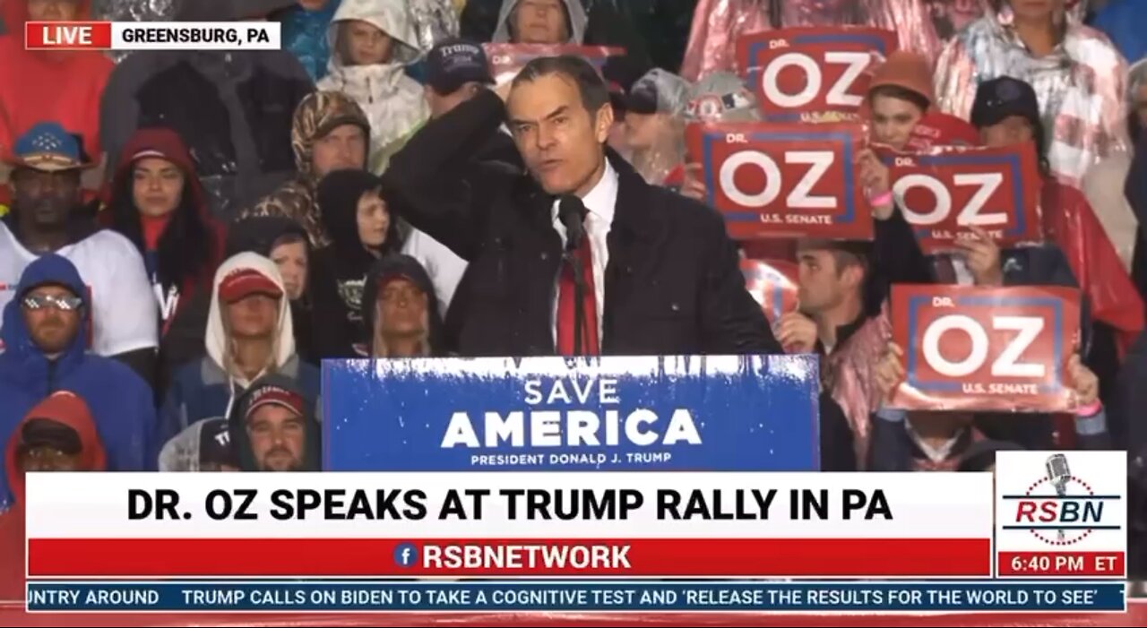 Dr. Oz…I went to War with Big Tech🤔b/c they were selling children online