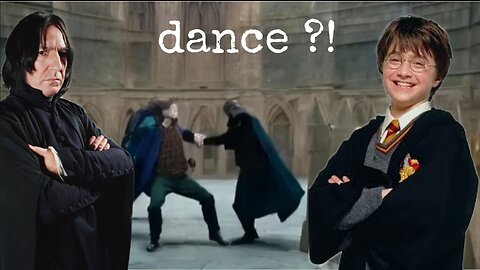 We asked AI to show us Harry Potter dancing with professor Snape!!