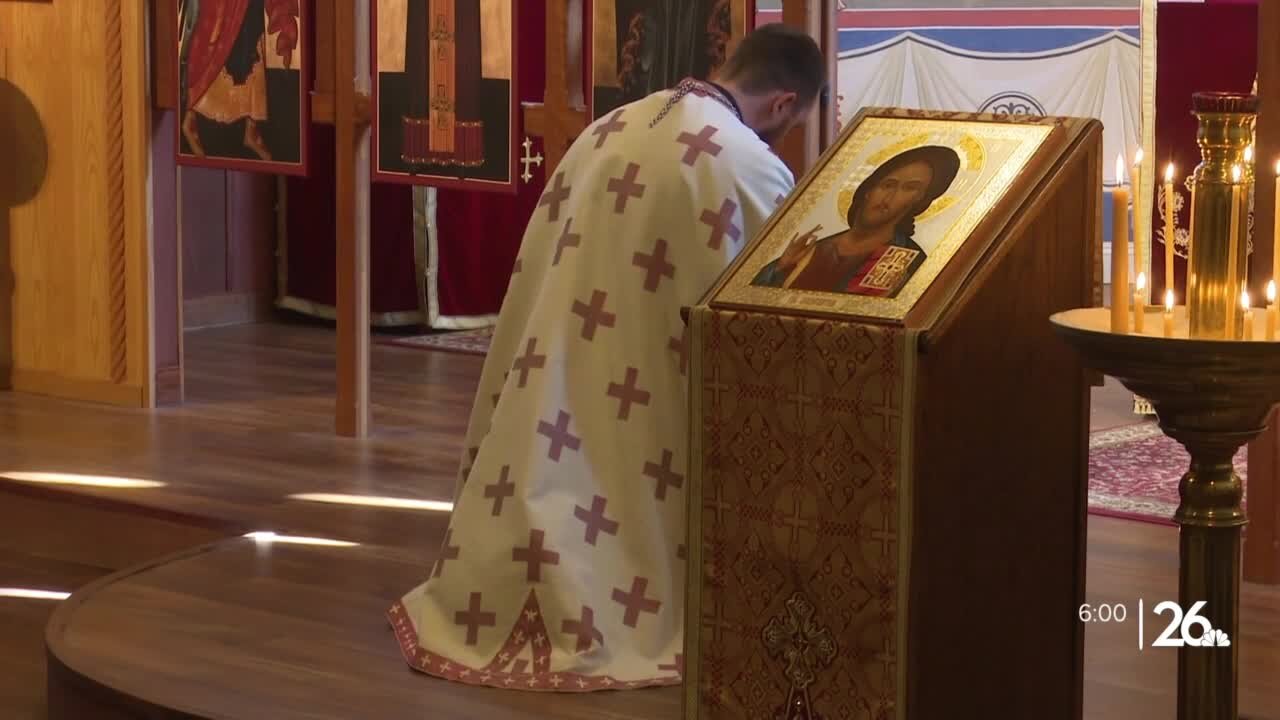 St. Matthew's holds vigil to pray for end of Ukraine war