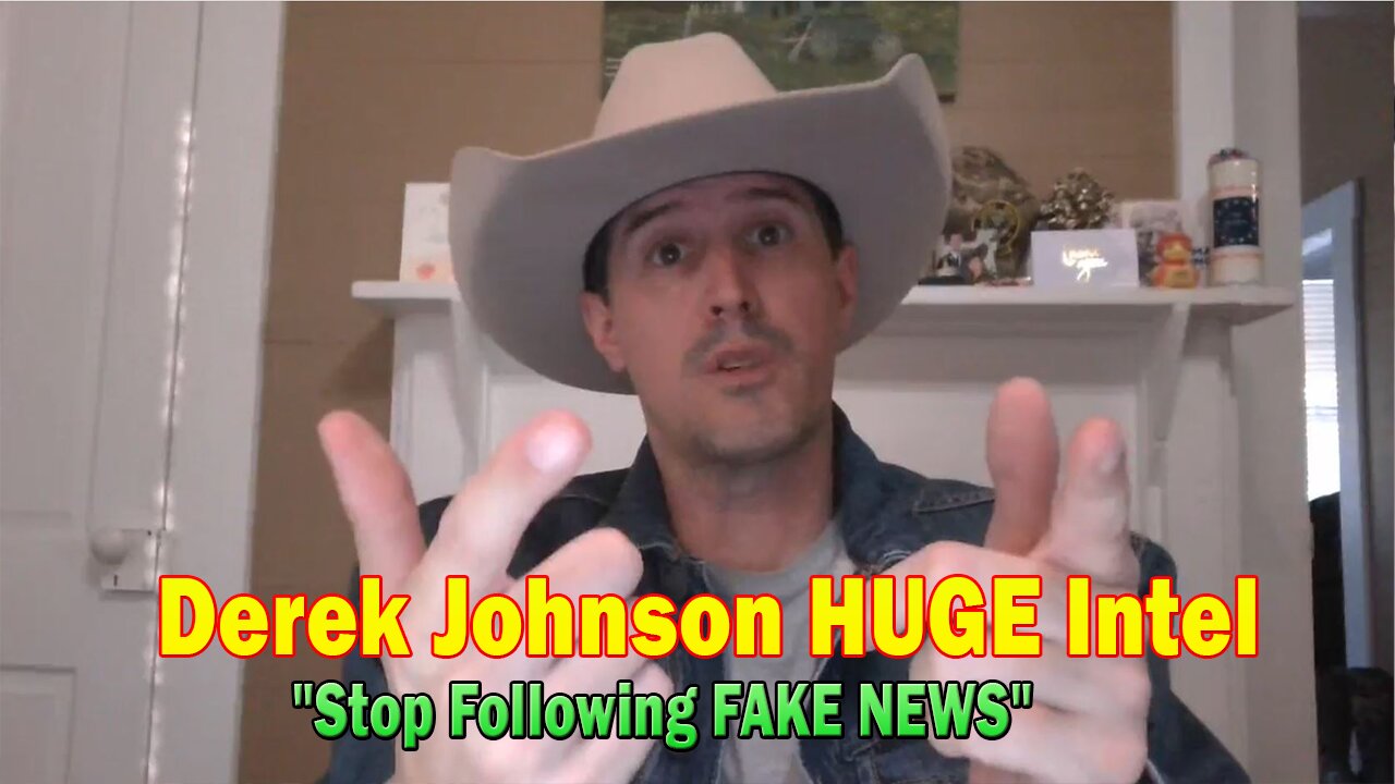 Derek Johnson HUGE Intel Dec 22: "Stop Following FAKE NEWS"