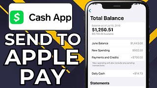 HOW TO TRANSFER MONEY FROM CASH APP TO APPLE PAY