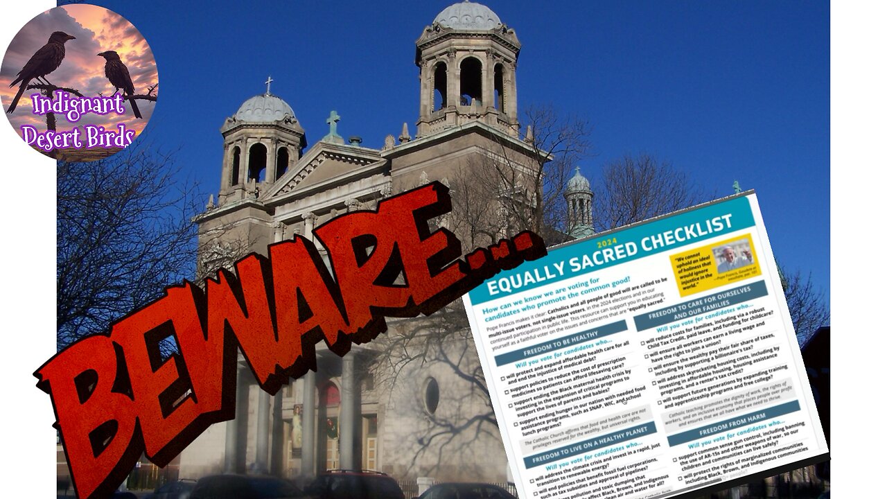 Radical Leftist Policies Flyers Flooding Churches