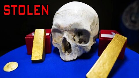 Stolen Gold Bars And A Skull