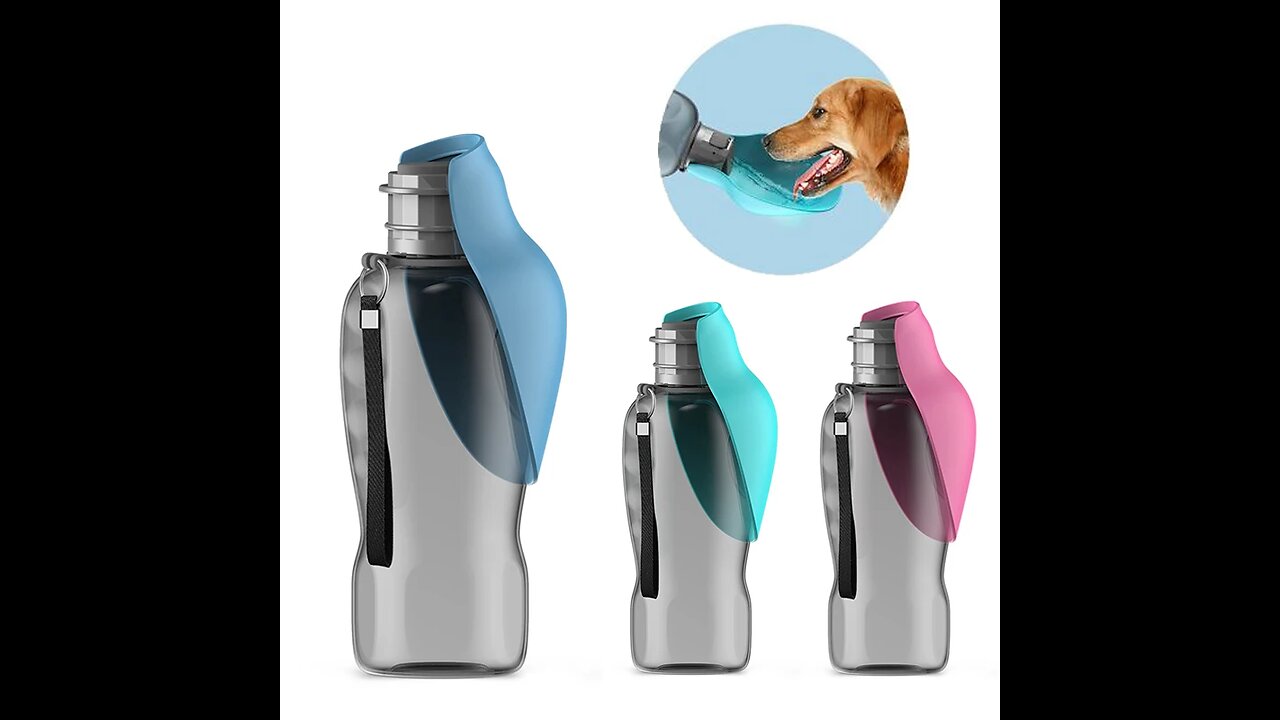 800ml Portable pet Water Bottle For Small Medium pet Dogs Drinking Bowl Puppy Cat Feeder