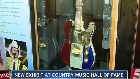 Brad Paisley Exhibit Opens At Country Music Hall