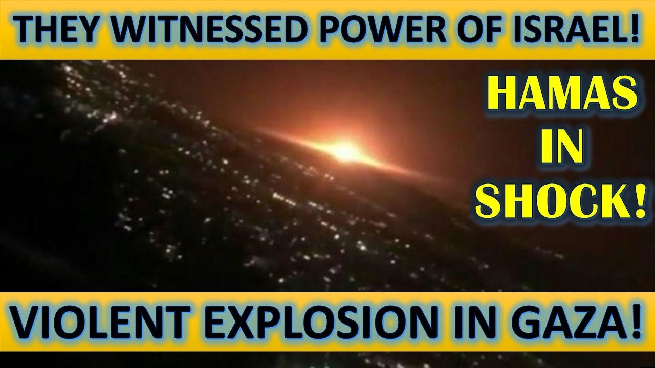 Hamas Witnessed True Power of Israel - Israel Carry Out Most Massive Airstrike on Hamas