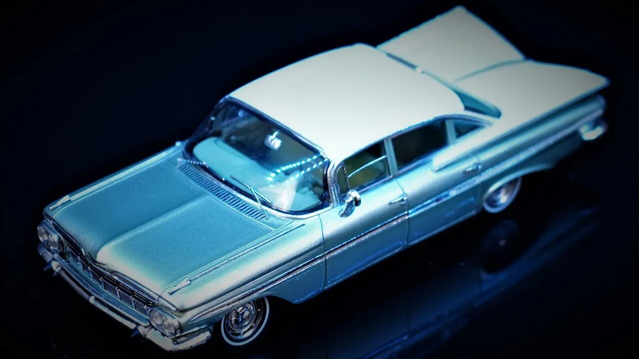 Chevrolet Impala Sedan Six Windows - Spark 1/43 - UNDER 2 MINUTES REVIEW