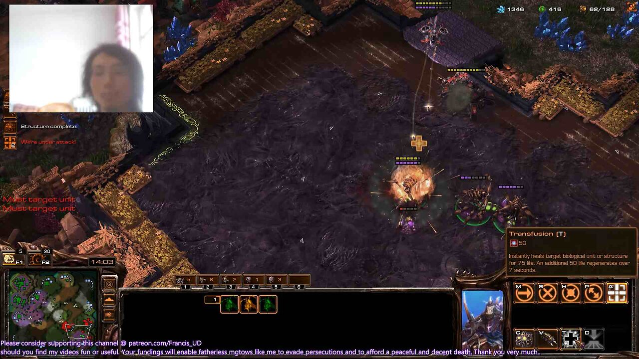 starcraft2 zvt on babylon a fairly well played game I reckon