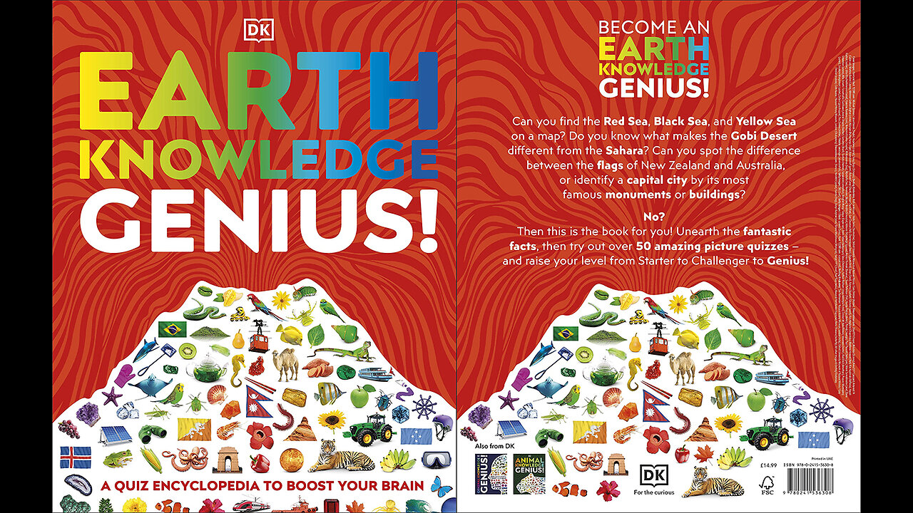 Earth Knowledge Genius!: A Quiz Encyclopedia to Boost Your Brain