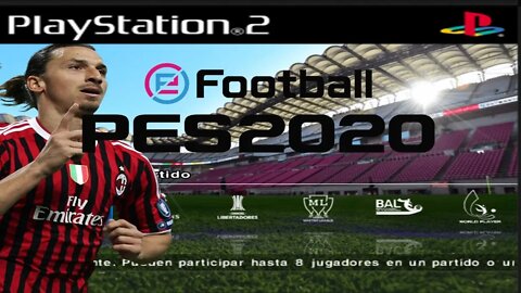 PES 2020 - J LEAGUE ATUALIZADO JANEIRO PS2 - Narração Gustavo Villani