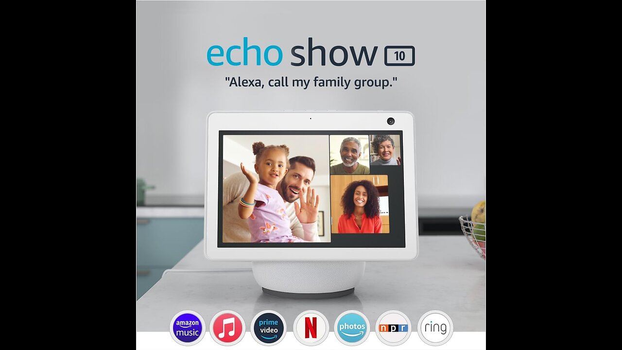 Echo Show 10 (3rd Gen) | HD smart display with motion and Alexa |