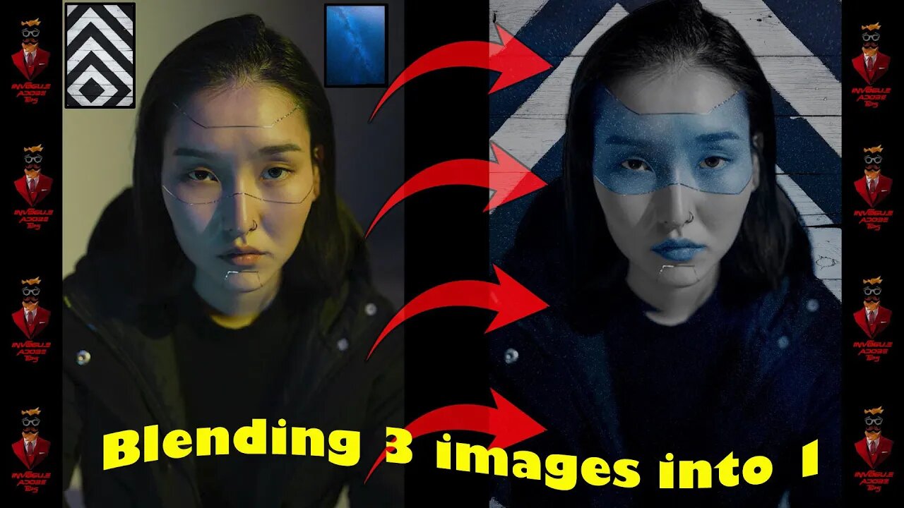 Combining 3 Images Into 1 in Photoshop || INVOGUE Adobe Tips