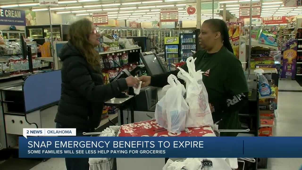 SNAP Emergency Benefits to Expire