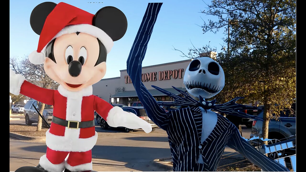 🎅🏻Home Depot 2024 Christmas tour! (Animatronics and more)🎄