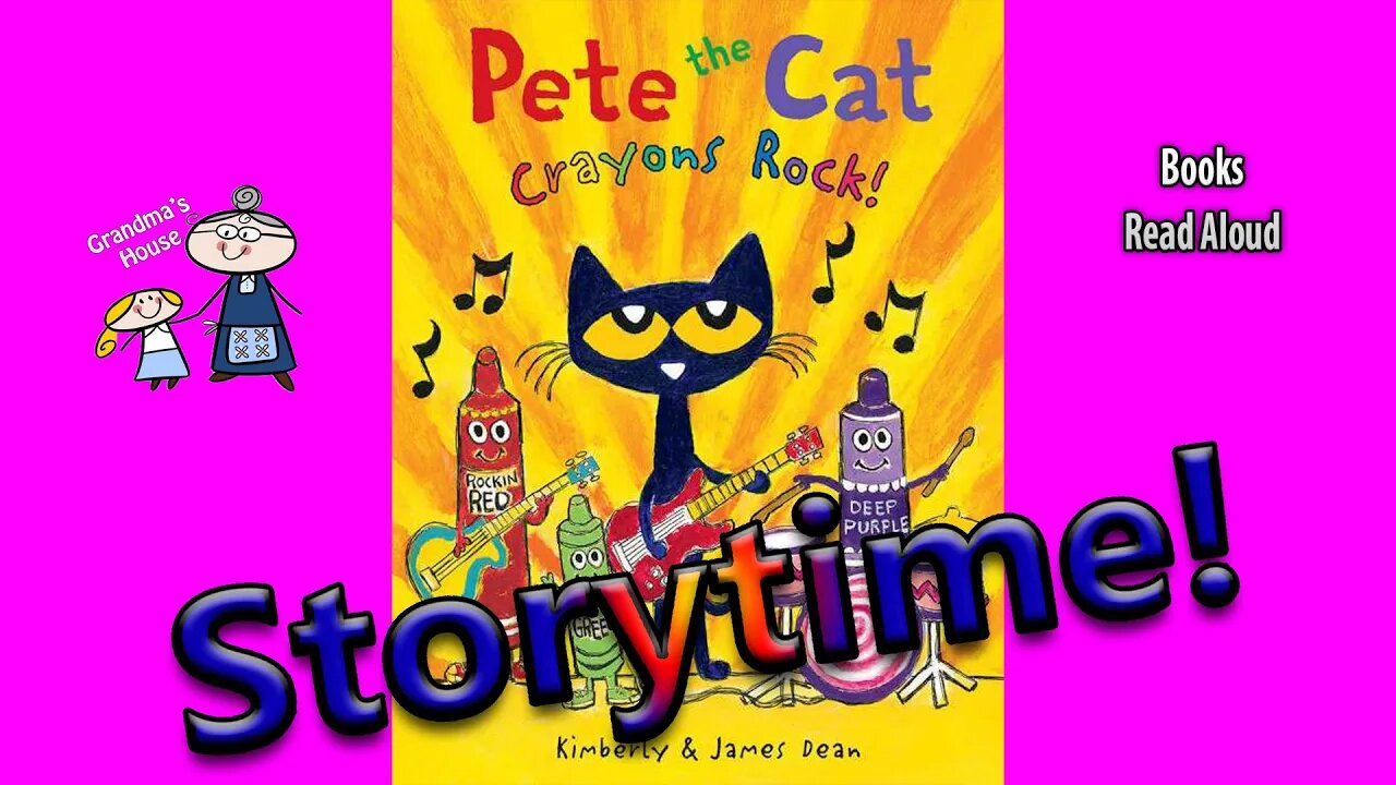 PETE THE CAT CRAYONS ROCK! Read Aloud ~ Read A Long Books