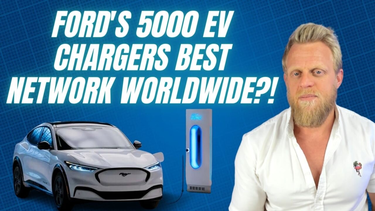 Ford says it will have the biggest EV fast charging network in the U.S.