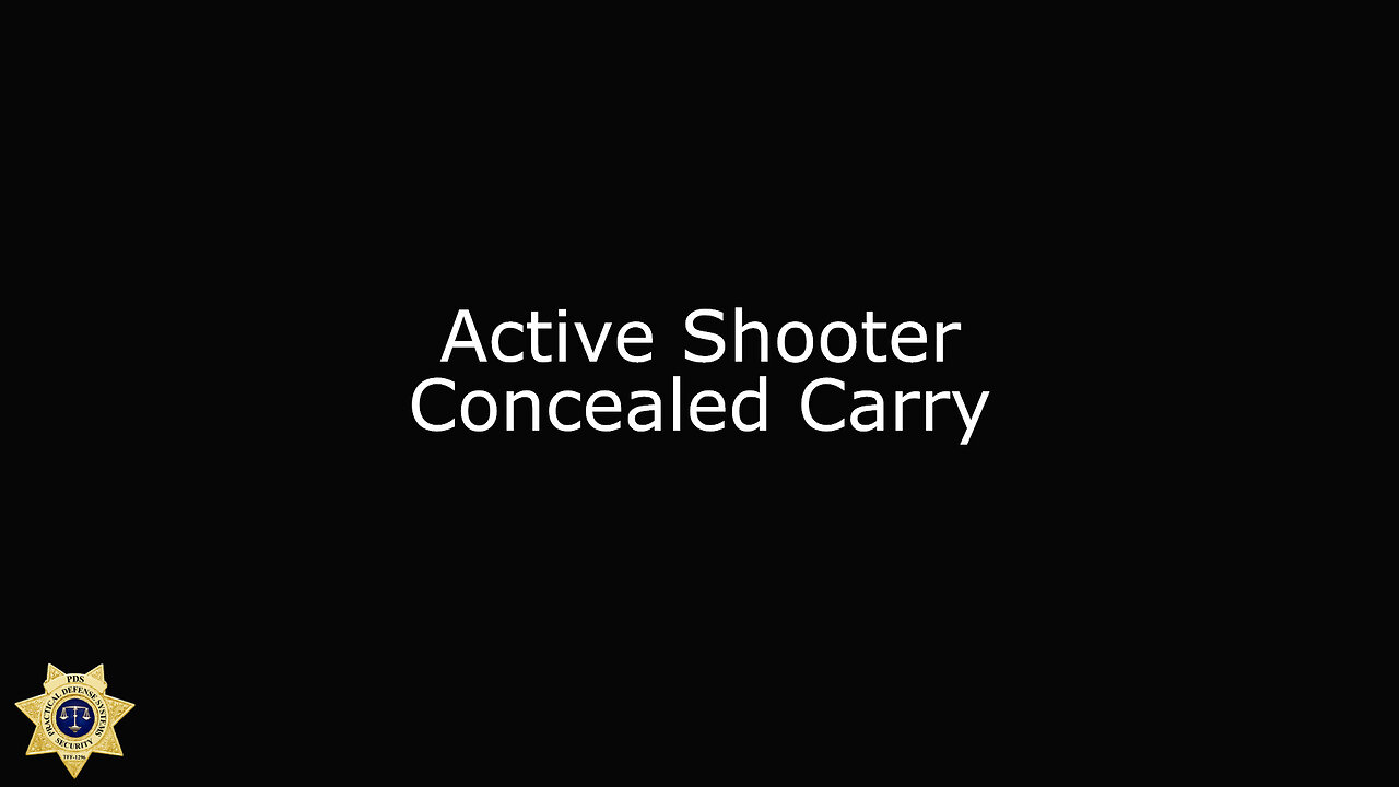 Get Active Shooter Response Certified.