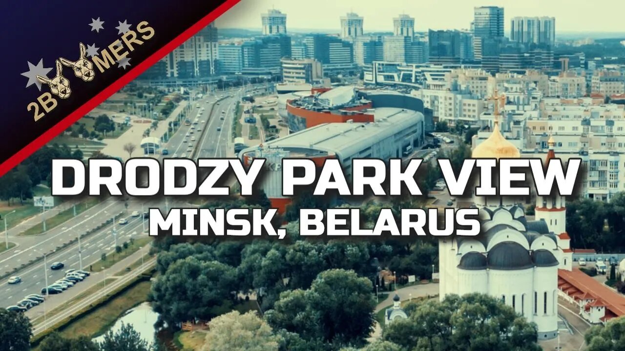 VIEW FROM DROZDY PARK, MINSK, BELARUS - DJI MINI 3 PRO #djimini3pro