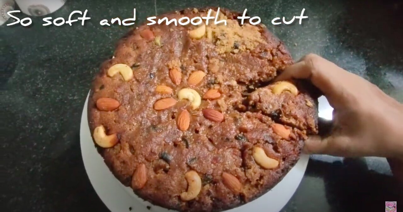 Traditional Rum Fruit Cake(Classic Version)/ Fruit cake/Christmas Cake