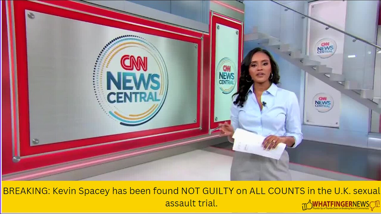 BREAKING: Kevin Spacey has been found NOT GUILTY on ALL COUNTS in the U.K. sexual assault trial.