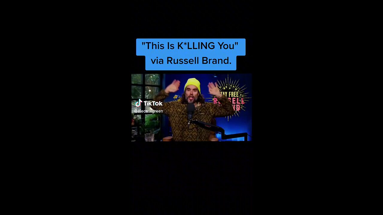 Our current food supply. The Russel Brand show. poison or medicine