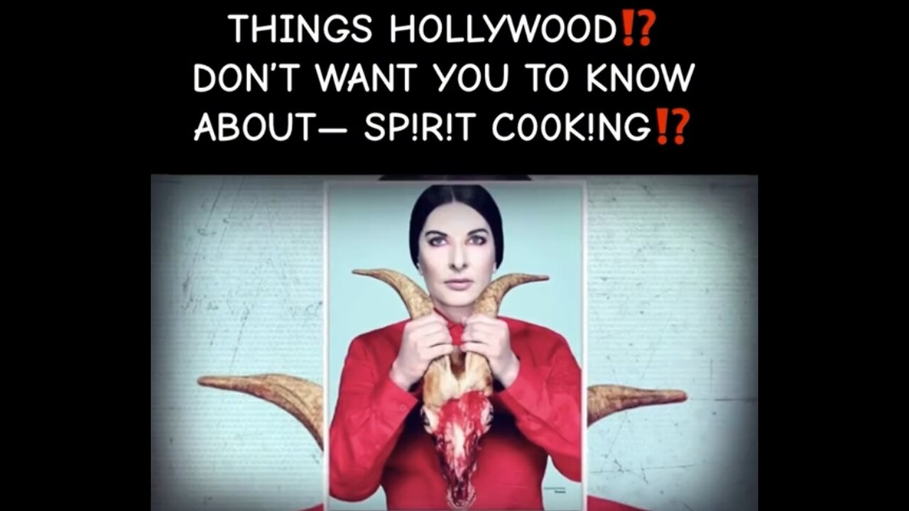 THINGS HOLLYWOOD!? DON'T WANT YOU TO KNOW ABOUT - SPIRIT COOKING!?