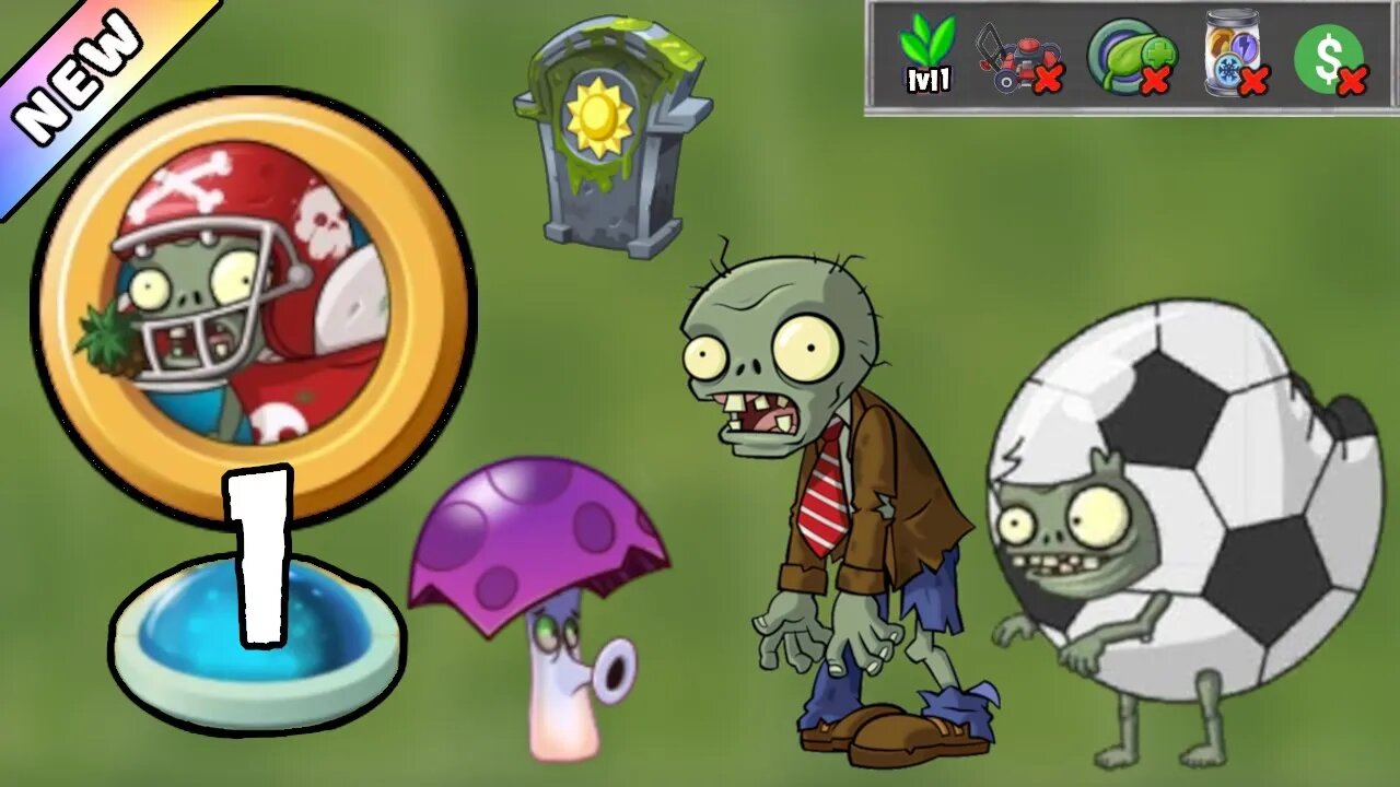 Plants vs Zombies 2 - Lawn Bowl II 2023 Level 1 [Plants Lvl 1 & No Premium] + DOWNLOAD