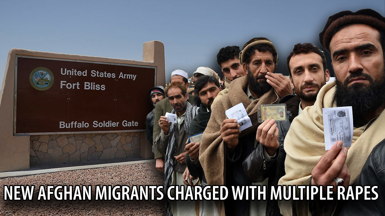 Newly Arrived Afghan Refugees Charged with MULTIPLE RAPES of Children and Women