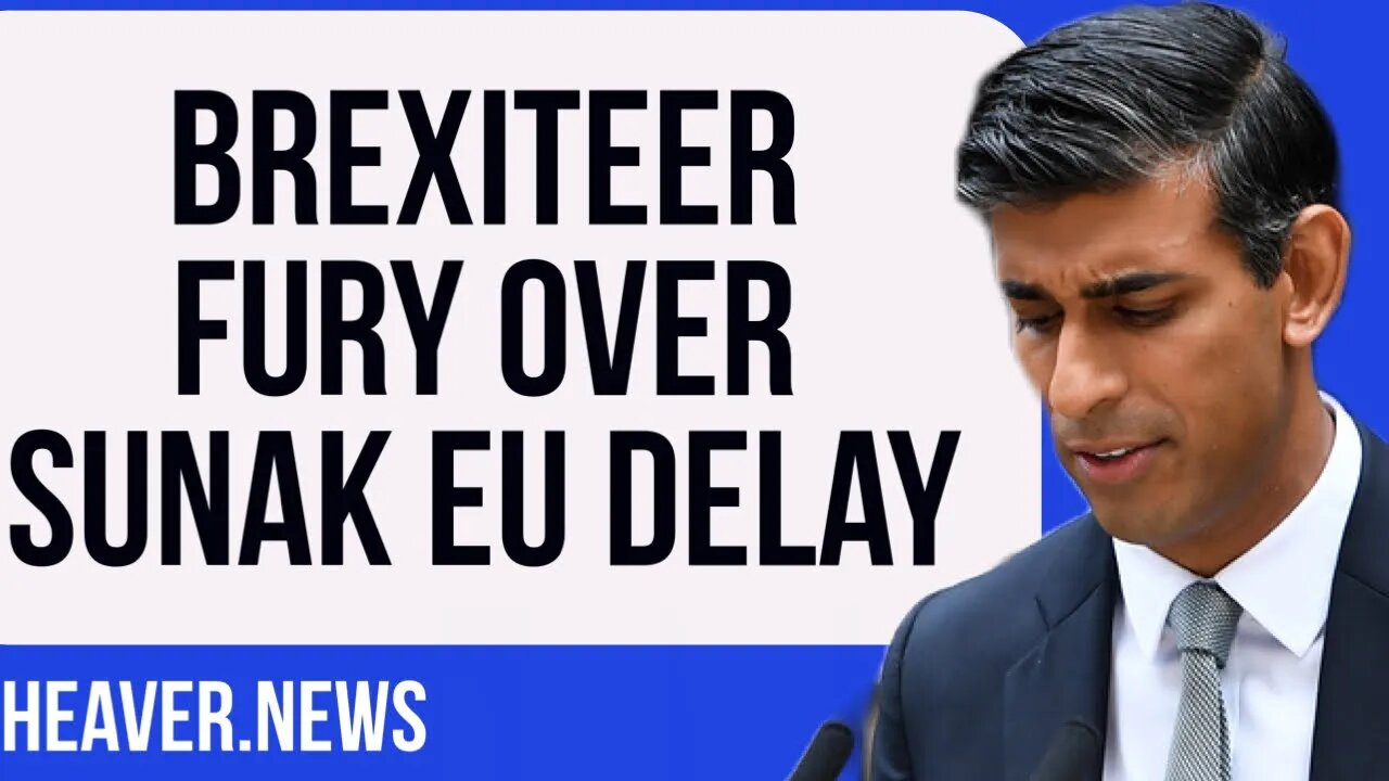 Brexiteers OUTRAGED By Sunak EU U-Turn