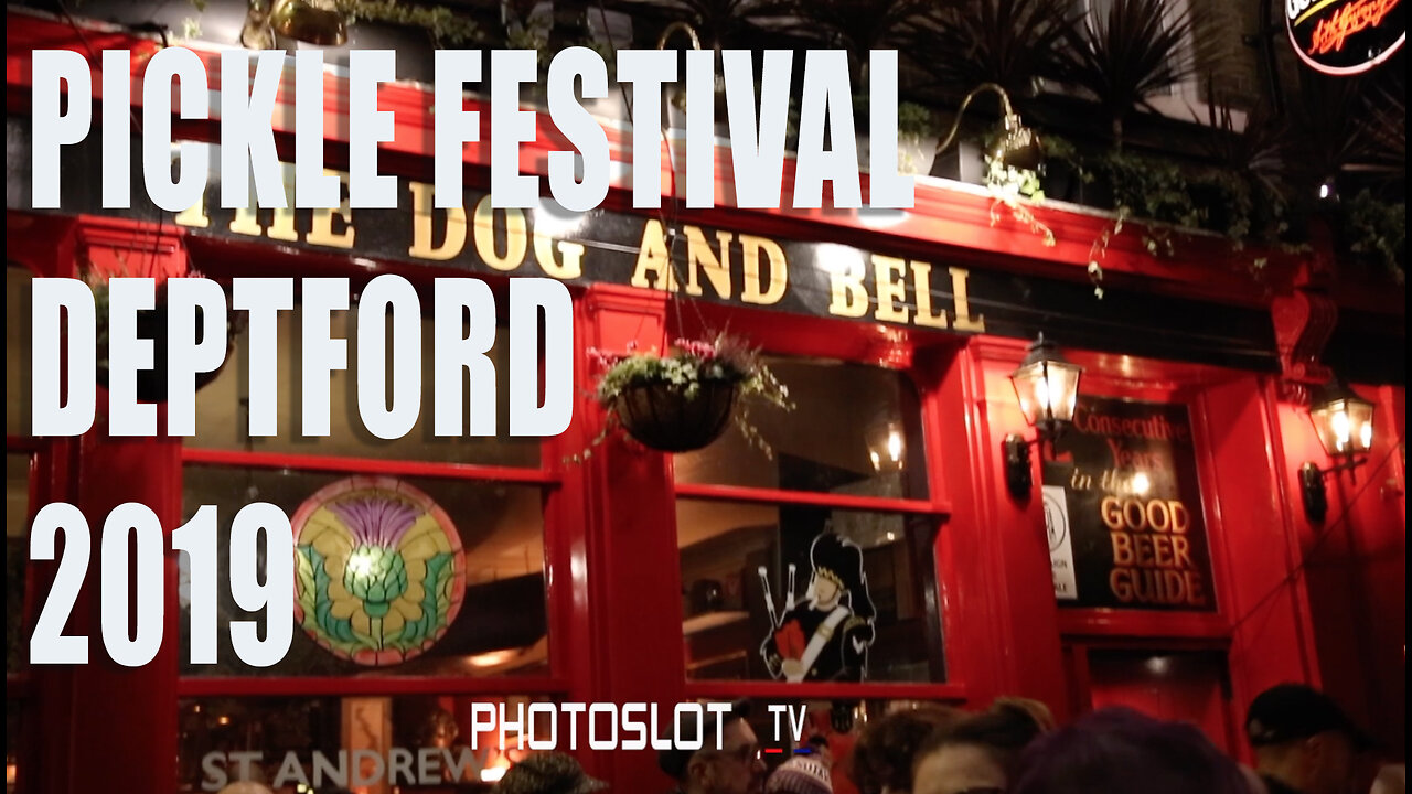 The Dog & Bell Pickle Festival 2019 Deptford English pub food competition with Man the Lifeboats