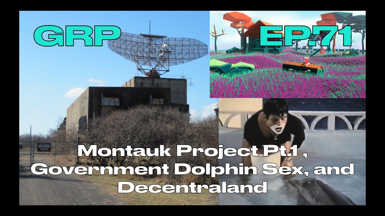 Montauk Project Pt.1 , Government Dolphin Sex, and Decentraland