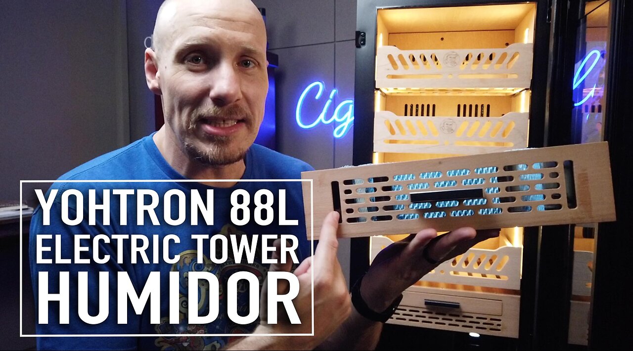 Yohtron 88L Electric Tower Humidor Review