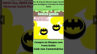 Par de Grip de Silicone Super Heróis para Analógicos Controles de Vídeo Game #shorts