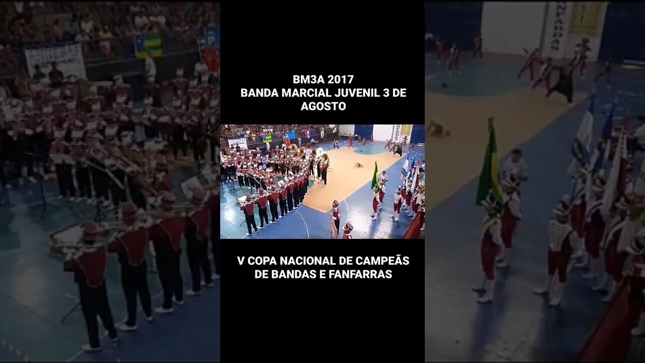 BM3A 2017 - BANDA MARCIAL 3 DE AGOSTO 2017 - #Shorts