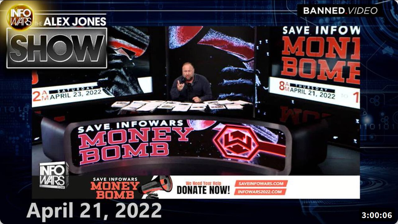 The Alex Jones Show-Powerful Full Broadcast 4/21/22