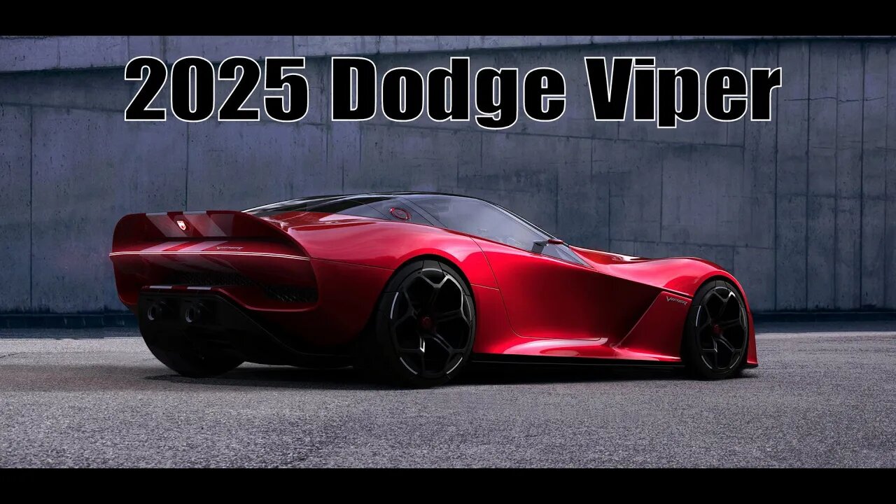 2025 Dodge Viper Concept