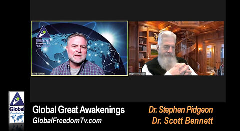 Dr. Scott Bennett with Dr. Stephen Pidgeon 2024-03-20