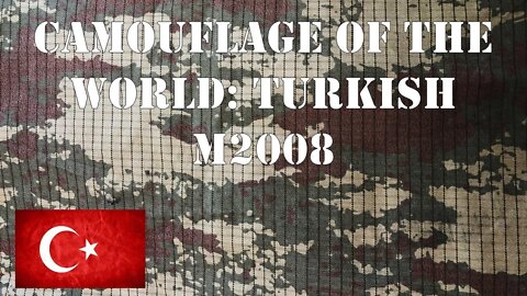 Camouflage of the World: Turkish M2008 Camo