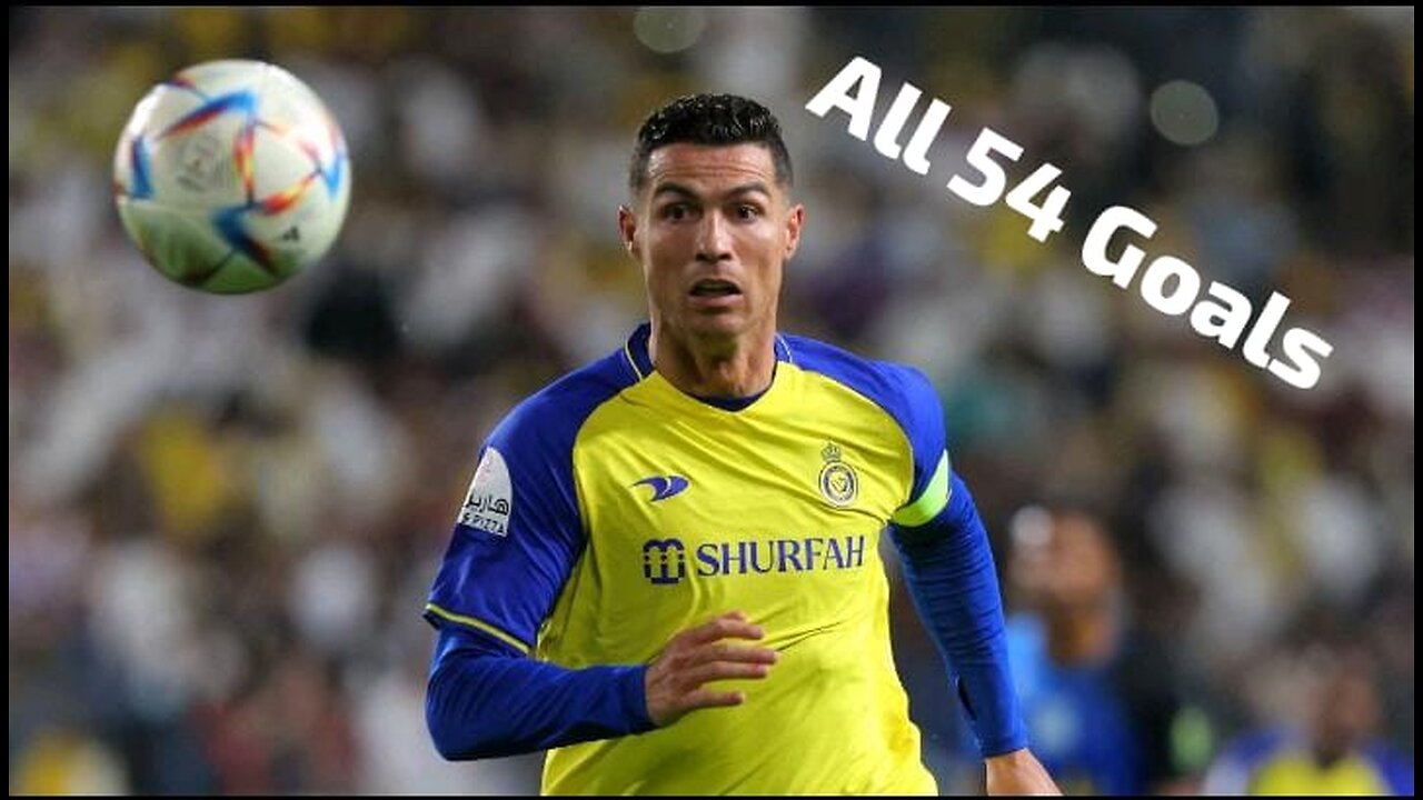 Cristiano Ronaldo all 54 goals