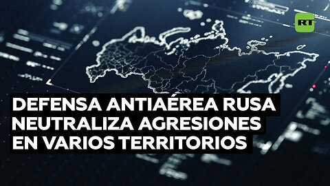 Rusia destruye múltiples drones ucranianos que intentaron atacar varios territorios