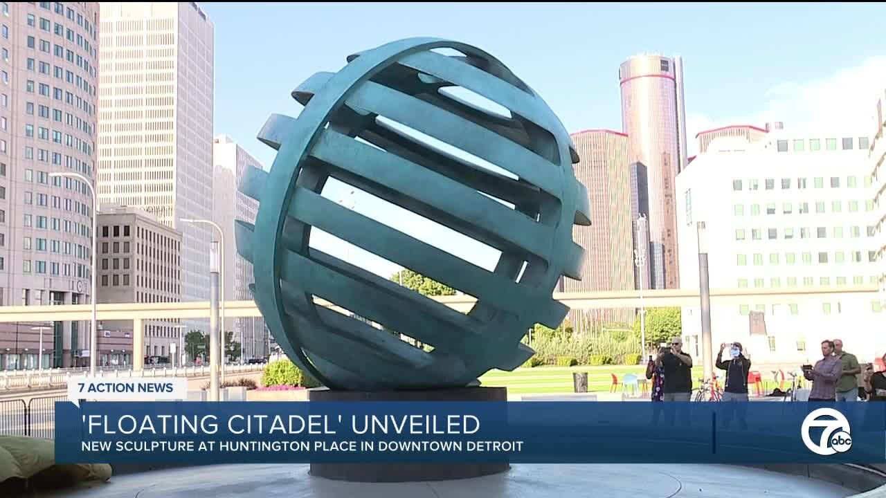 'Floating citadel' unveiled in Detroit