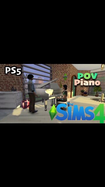 POV Piano The Sims 4 music #shorts