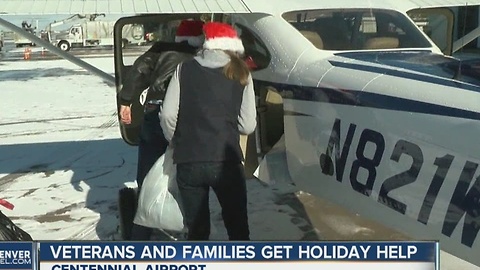 Veterans and families get holiday help