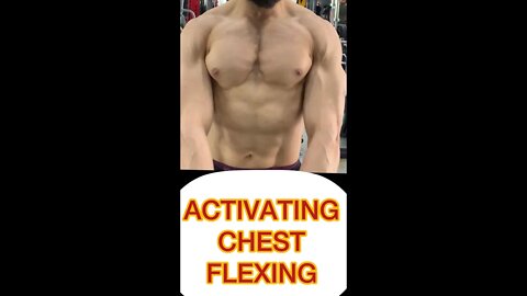 FLEX CHEST MUSCLES #shorts
