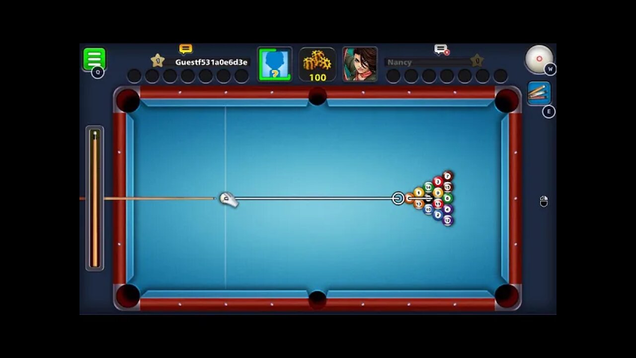 Jogando Sinuca 8 Ball Pool Ao vivo Online